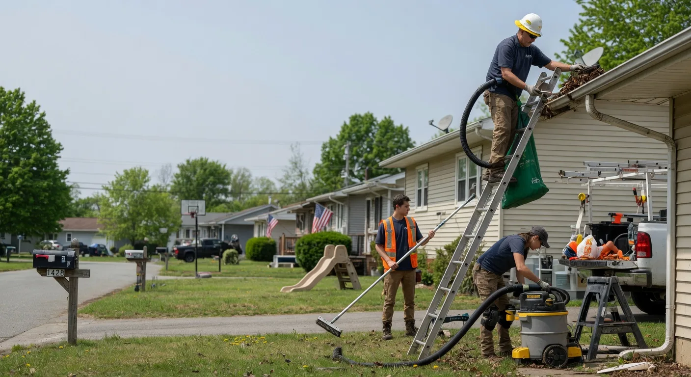 Gutter Installation in Knoxville, IL near me